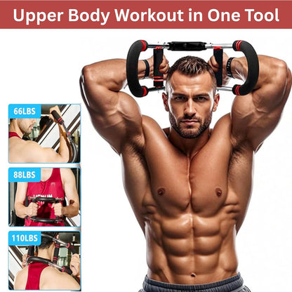 Adjustable Twister Arm Trainer, 60-110lb Chest & Arm Workout Tool